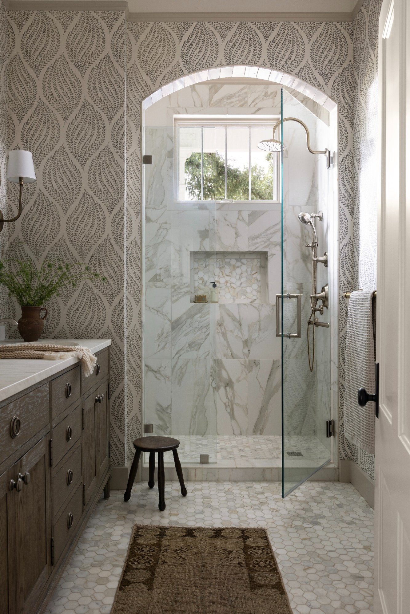 bathroom with glass shower and marble tile by js design and build in napa ca whole home remodel bathroom with glass shower and marble tile by js design and build in napa ca whole home remodel
