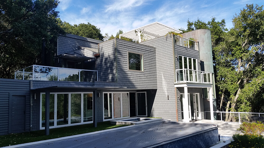 EXTERIOR FROM POOL
